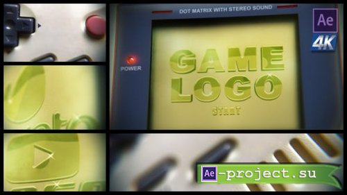 Videohive - Handheld Game Console Logo Intro - 51355118 - Project for After Effects