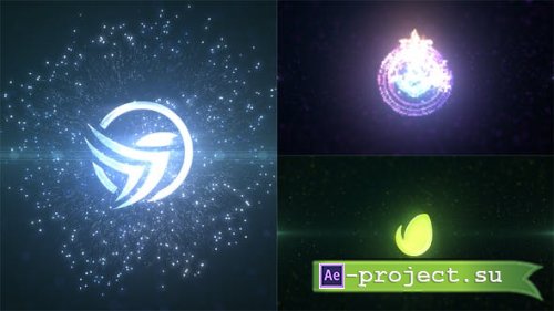 Videohive - Glow Particles Logo Reveal - 50867566 - Project for After Effects