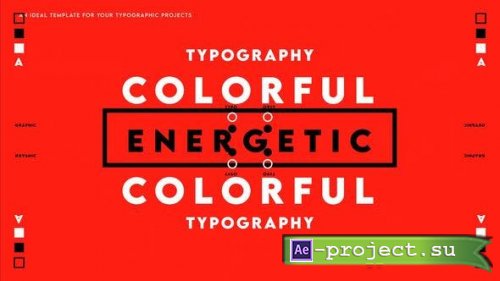 Videohive - Typography - 51436109 - Project for After Effects