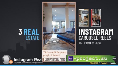 Videohive - Instagram Real Estate Reels Carousel - 51326750 - Project for After Effects