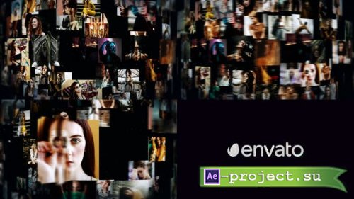 Videohive - Mosaic Logo Reveal - 51480740 - Project for After Effects