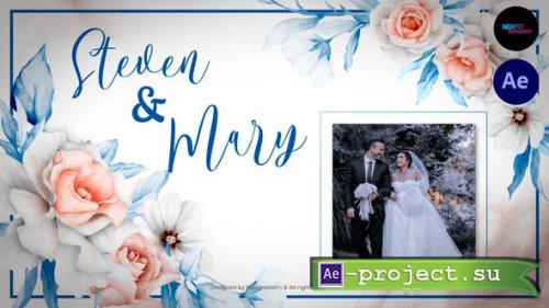 Videohive - Floral & Watercolor Wedding Invitation 3.0 - 51482863 - Project for After Effects