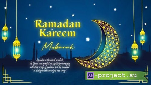 Videohive - Ramadan Kareem - 51482869 - Project for After Effects