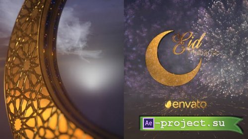 Videohive - 3D Eid Greetings Logo Intro - 51477397 - Project for After Effects