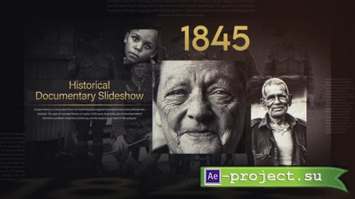 Videohive - Historical Documentary Slideshow - 51435503 - Project for After Effects