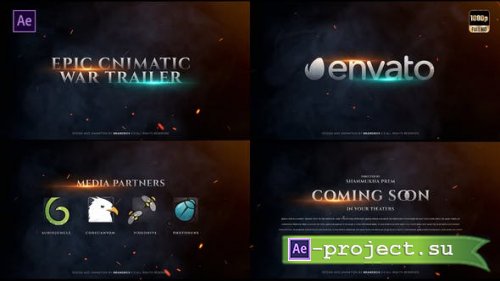 Videohive - Epic Cinematic War Trailer - 51443351 - Project for After Effects