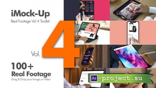 Videohive - iMock-Up Real Footage Vol 4 Toolkit - 23247143 - Project for After Effects