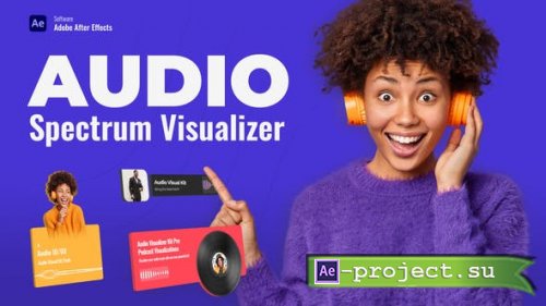 Videohive - Music Radio Podcast - Audio Spectrum Visualizer - 37297382 - Project for After Effects