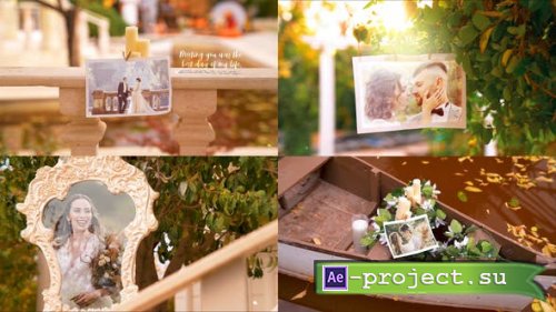 Videohive - Wedding Photo Gallery -Autumn evening Garden - 34881515 - Project for After Effects