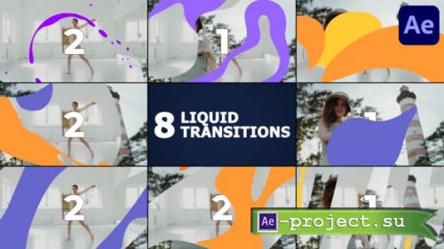 Videohive - Liquid Transitions | After Effects - 51516325 - Project for After Effects