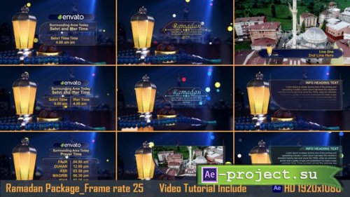 Videohive - Ramadan Package - 43981994 - Project for After Effects