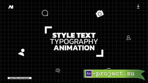 Videohive - Modern Titles | After Effects - 51526702 - Project for After Effects