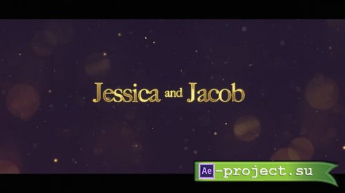 Videohive - Wedding invitation titles - 51547801 - Project for After Effects