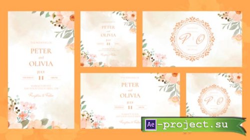 Videohive - Wedding Invitation Intro - 51546391 - Project for After Effects