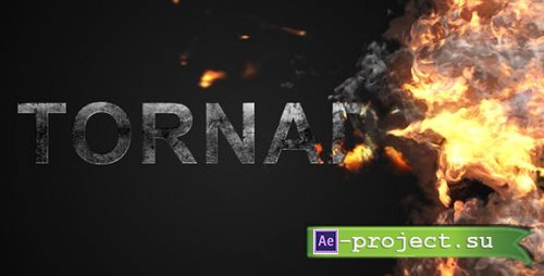 Videohive - Tornado (Fire Twister) - 14143374 - Project for After Effects