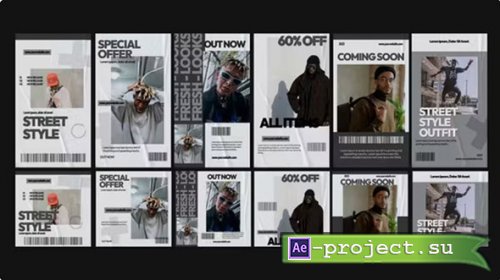 Videohive - Urban Fashin Instagram Post & Story - Project for After Effects