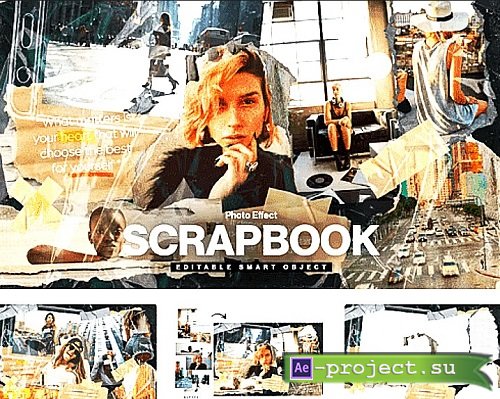 Scrapbook Photo Collage Template - MCGGBYL