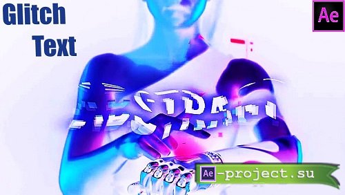 Glitch Text Presets Pack 1924756 - After Effects Templates