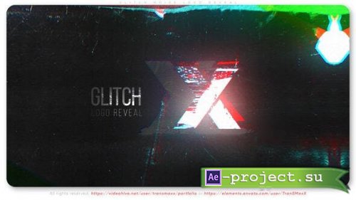 Videohive - Glitch Noise Logo Reveal - 51564306 - Project for After Effects
