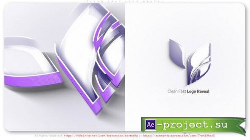 Videohive - Clean Fast Logo Reveal - 51551489 - Project for After Effects