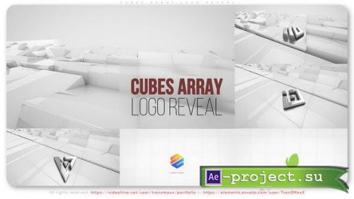 Videohive - Cubes Array Logo Reveal - 51544212 - Project for After Effects