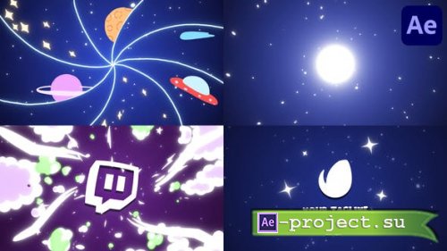 Videohive - Space Quick Logo Opener for After Effects - 51581632 - Project for After Effects