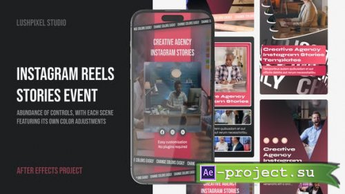 Videohive - Instagram Vertical Reel - 51605032 - Project for After Effects