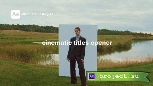 Videohive - Cinematic Opener | Simple Typography Intro - 51549806 - Project for After Effects