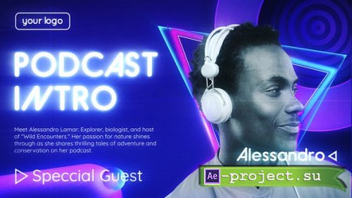Videohive - Podcast Intro - 51621318 - Project for After Effects