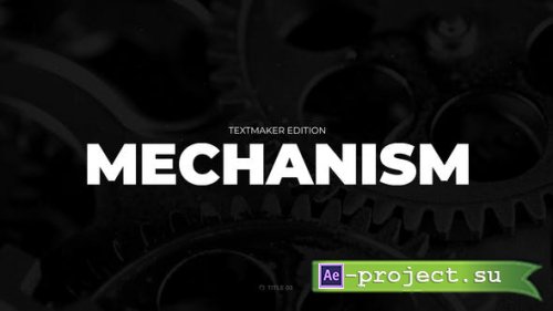 Videohive - Titles Animator - Mechanism - 51622965 - Project for After Effects