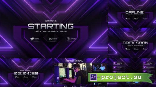 Videohive - Stream Gaming Pack - 51621401 - Project for After Effects