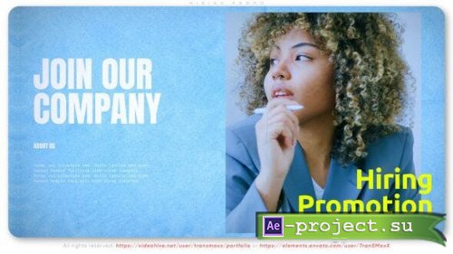 Videohive - Hiring Promo - 51627294 - Project for After Effects