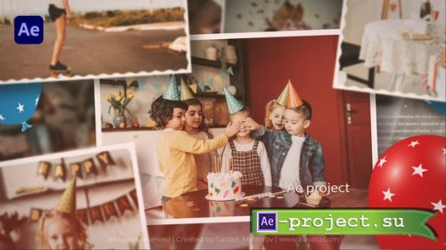 Videohive - Happy Birthday Gallery - 51637303 - Project for After Effects