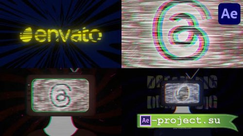 Videohive - TV Head Logo for After Effects - 51635152 - Project for After Effects