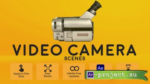 Videohive - Video Camera Scenes - 51651079 - Project & Script for After Effects
