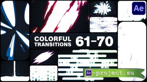 Videohive - Colorful Transitions for After Effects - 51549199 - Project for After Effects