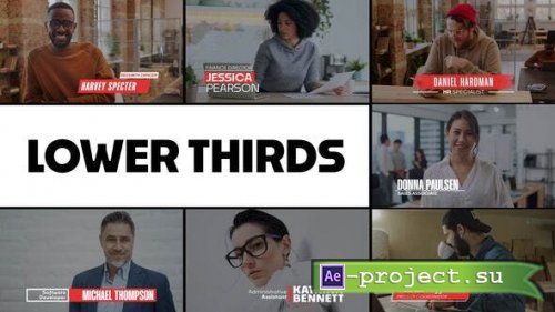 Videohive - Modern Lower Thirds - 51653270 - Project for After Effects