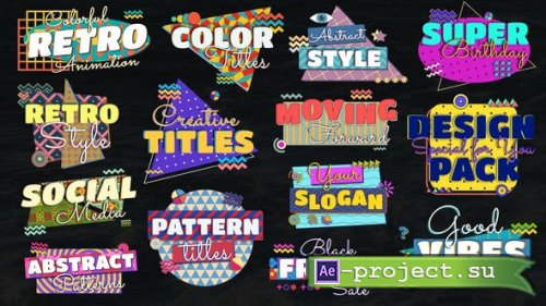 Videohive - Pop Art Titles - 51665829 - Project for After Effects