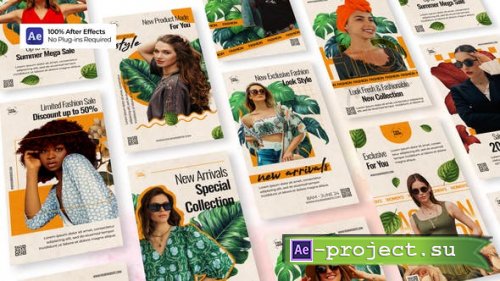 Videohive - Spring Fashion Collection - Instagram Stories - 51665315 - Project for After Effects