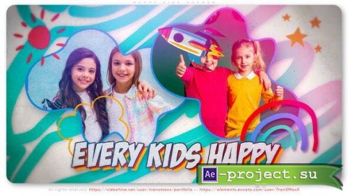 Videohive - Happy Kids Opener - 51690721 - Project for After Effects
