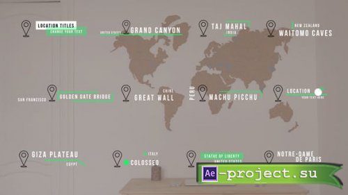 Videohive - Location Titles | AE - 51700105 - Project for After Effects