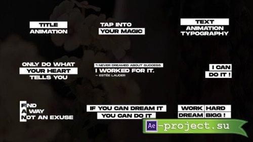 Videohive - Text Animation | AE - 51708067 - Project for After Effects
