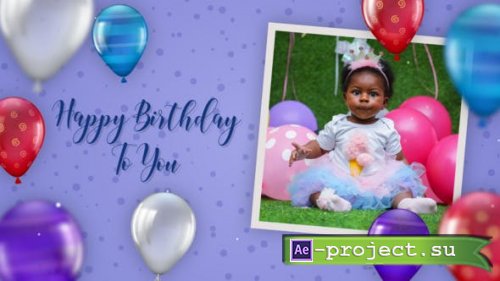 Videohive - Kids Happy Birthday Intro - 51706405 - Project for After Effects