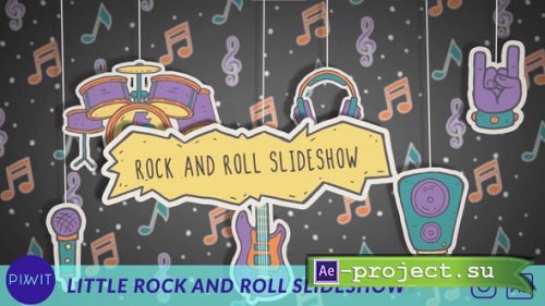 Videohive - Little Rock and Roll Slideshow - 51715791 - Project for After Effects