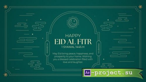 Videohive - Eid Mubarak Opener - 51683963 - Project for After Effects