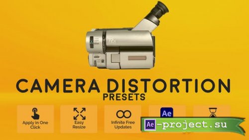 Videohive - Camera Distortion Presets - 51733573 - Project & Script for After Effects