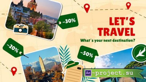 Videohive - Travel Opener - 51736674 - Project for After Effects