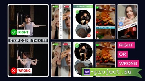 Videohive - Right or Wrong Kit - Vertical - 51702458 - Project for After Effects