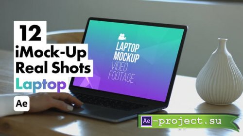 Videohive - iMock-Up Real Laptop - 51760858 - Project for After Effects