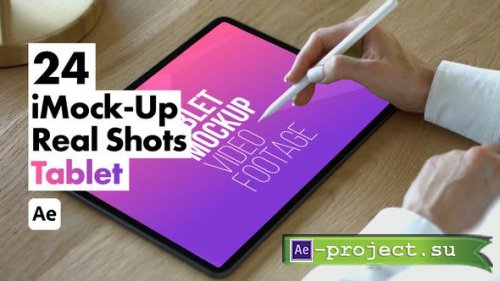 Videohive - iMock-Up Real Tablet - 51760880 - Project for After Effects